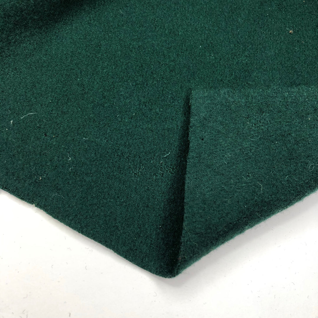 Pool Table - Boiled Wool Felt - Emerald Green - 0.90M Bundle - FABCYCLE Deadstock and Sustainble Fabrics and Sewing Supplies (4631665803377)