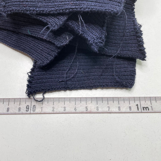Collars Ribbing - Navy - 10 Pack - FABCYCLE Deadstock and Sustainble Fabrics and Sewing Supplies (6823152058481)