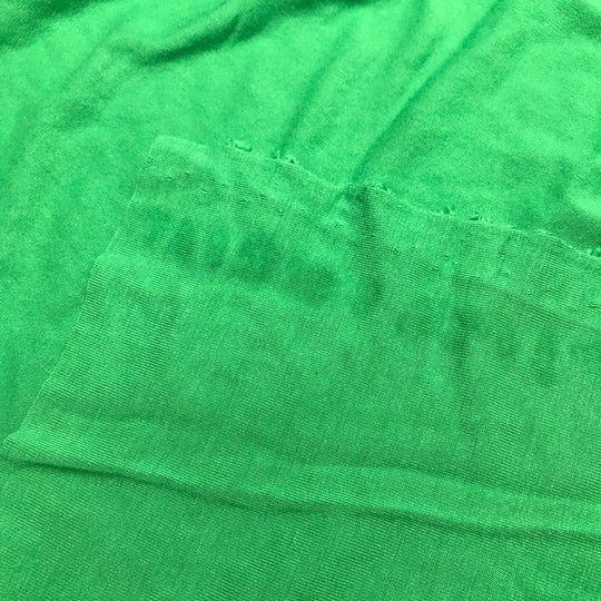 Environment Day Green - Jersey Rayon Blend Knit - Green - 1M Bundle - FABCYCLE Deadstock and Sustainble Fabrics and Sewing Supplies (6589063921777)