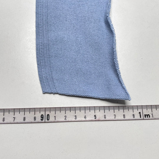 Collars Ribbing - Blue - 4 PACK - FABCYCLE Deadstock and Sustainble Fabrics and Sewing Supplies (6593019674737)