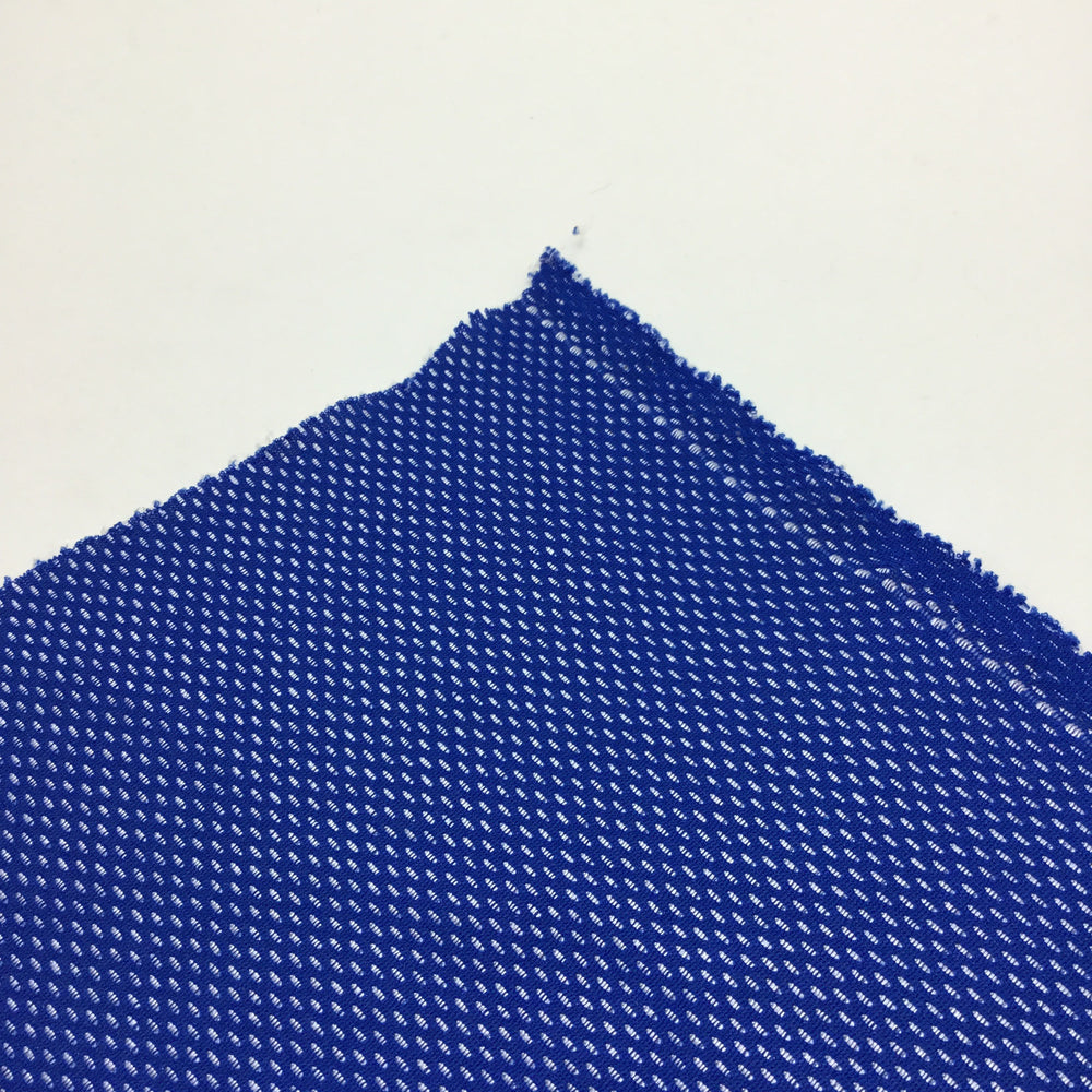 Baseball Blue - Knit - Blue / White - 2.08M Bundle - FABCYCLE Deadstock and Sustainble Fabrics and Sewing Supplies (4581814861937)