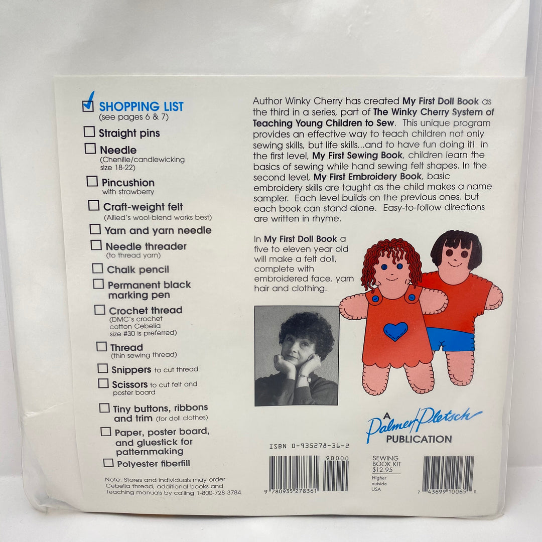 Sewing Pattern - Craft - Doll Kit - FABCYCLE Deadstock and Sustainble Fabrics and Sewing Supplies (6555843002481)