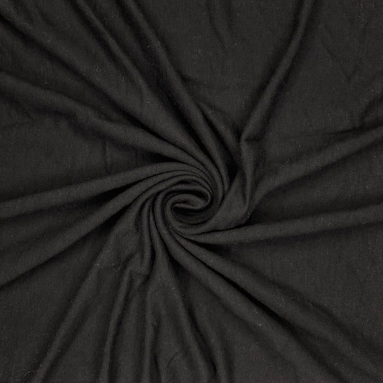 Bed Time! - Bamboo Cotton French Terry Knit - Black - Bundles - FABCYCLE Deadstock and Sustainble Fabrics and Sewing Supplies (6564788273265)