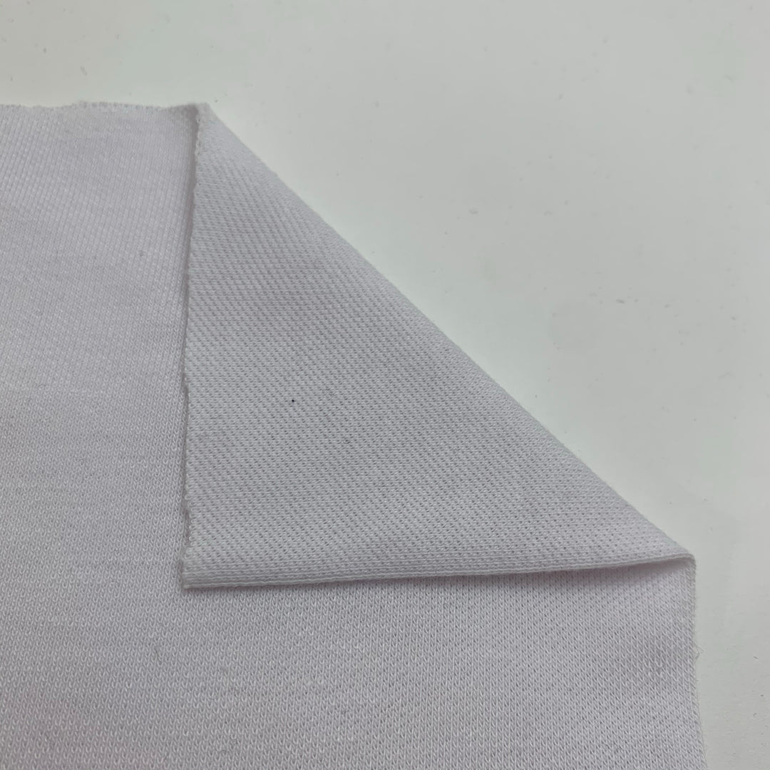 Snowball - Tubular Knit - White - 1.07M Bundle - FABCYCLE Deadstock and Sustainble Fabrics and Sewing Supplies (4546910716017)