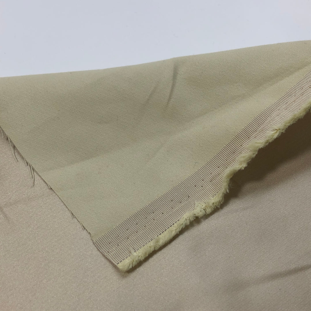 Holiday Beverage - Silk Cotton Woven - Champagne - 1/2 Meter - FABCYCLE Deadstock and Sustainble Fabrics and Sewing Supplies (4620970819697)