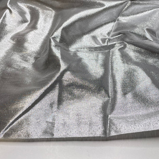 UB - Metal Man - Metallic Metal Woven - Silver - 3.7M Bundle - FABCYCLE Deadstock and Sustainble Fabrics and Sewing Supplies (6785705148529)