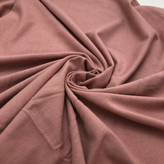 Bamboo/Cotton Stretch Jersey - Rose Quartz - Pink - 0.87M Bundle - FABCYCLE Deadstock and Sustainble Fabrics and Sewing Supplies (4572859236465)