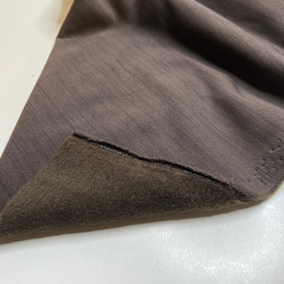 Hot Cocoa - Polartec Fleece Poly Knit - Dark Brown - Bundles - FABCYCLE Deadstock and Sustainble Fabrics and Sewing Supplies (6816521912433)