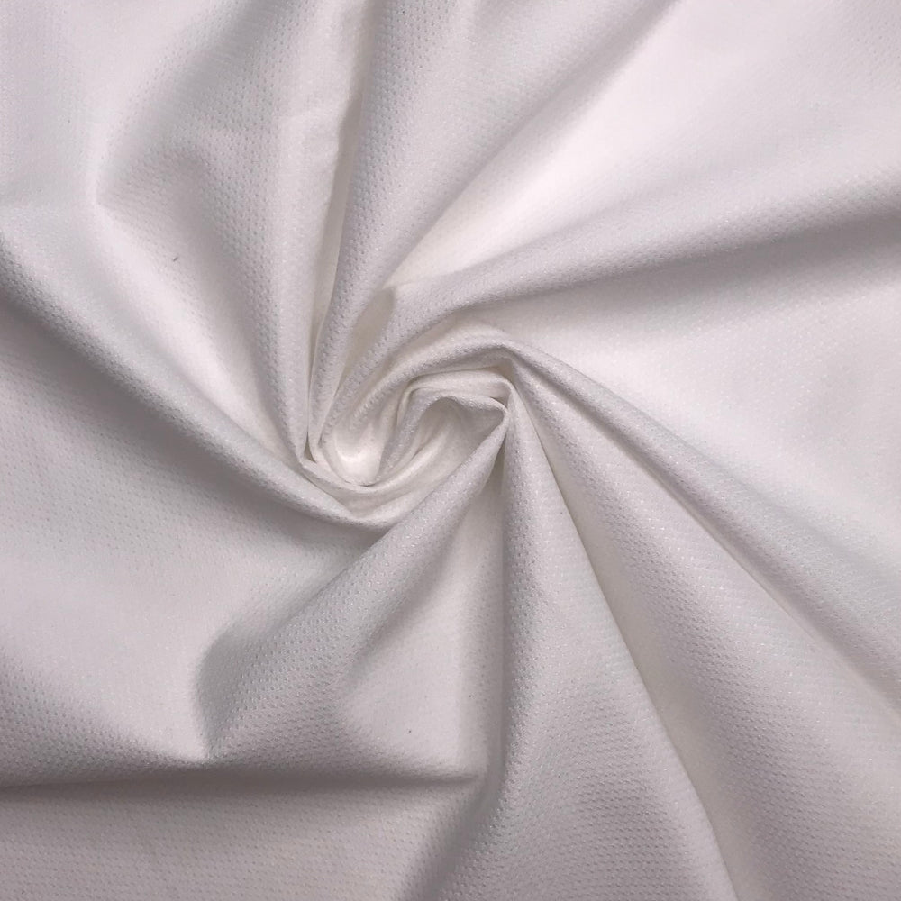 Dutchess Aristocat - Softshell jersey Poly/Nylon Knit - White - 1.05M Bundle - FABCYCLE Deadstock and Sustainble Fabrics and Sewing Supplies (6580274069617)