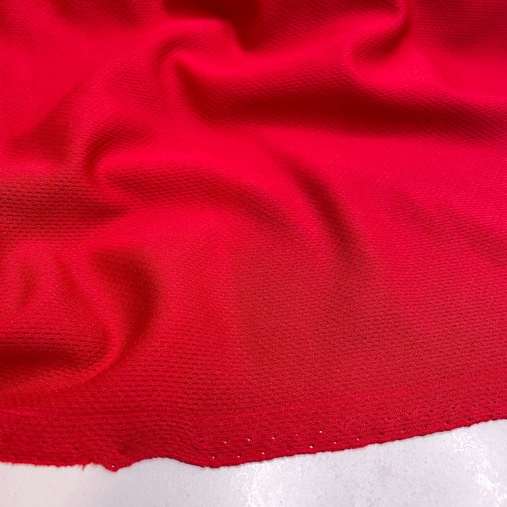 ProMesh Thinner 150 gsm Sport Jersey - Red - Bundles - FABCYCLE Deadstock and Sustainble Fabrics and Sewing Supplies (1980319367222)