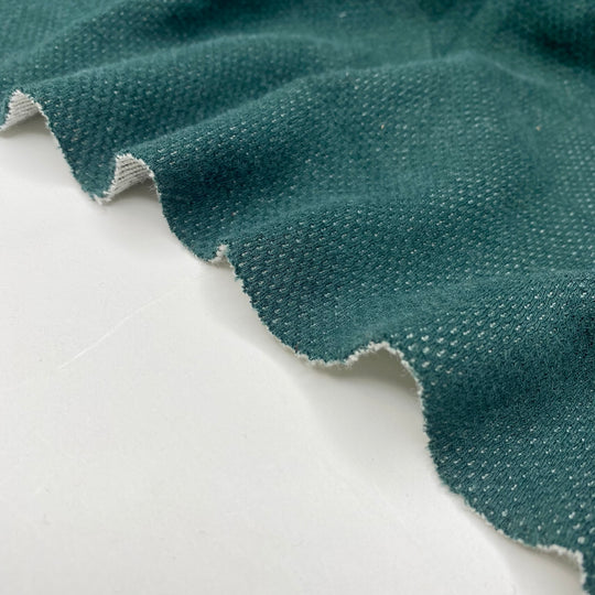 Greener Pastures - Cotton Blend Knit - Green/White - 2.7M Bundle - FABCYCLE Deadstock and Sustainble Fabrics and Sewing Supplies (6561085751409)