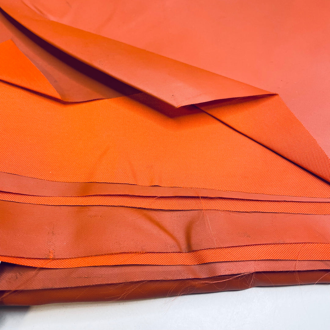 GWYG Orange - Waterproof Gortex Poly/Nylon Woven - Orange - Bundles - FABCYCLE Deadstock and Sustainble Fabrics and Sewing Supplies