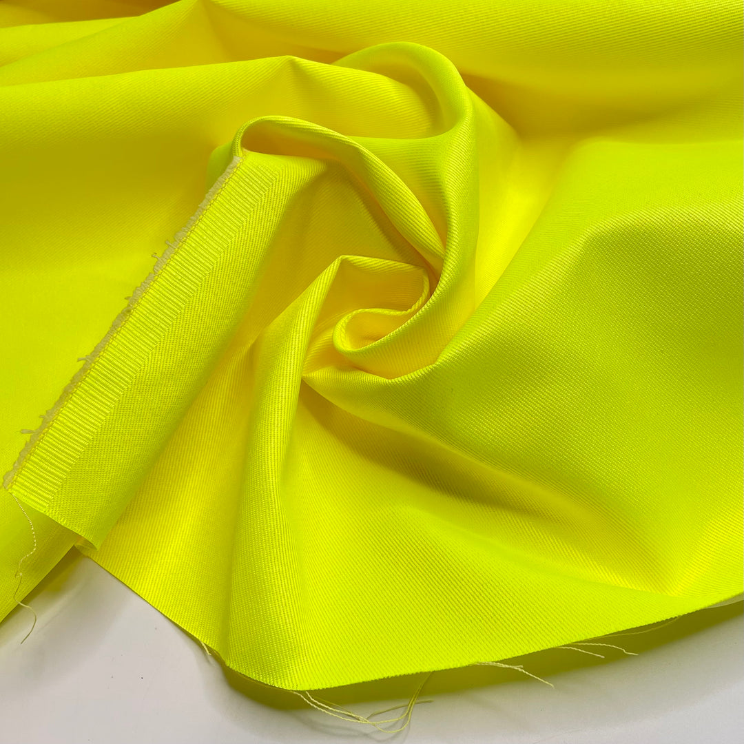The Yellow Jersey - Waterproof Poly Woven - Yellow - 2M Bundle - FABCYCLE Deadstock and Sustainble Fabrics and Sewing Supplies