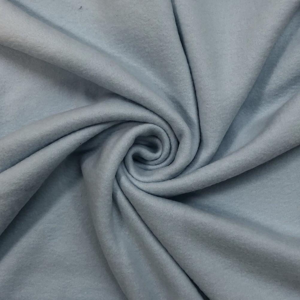 Blue Sky - Micro Fleece Knit - Baby Blue - 1.80M Bundle - FABCYCLE Deadstock and Sustainble Fabrics and Sewing Supplies (4615043448945)
