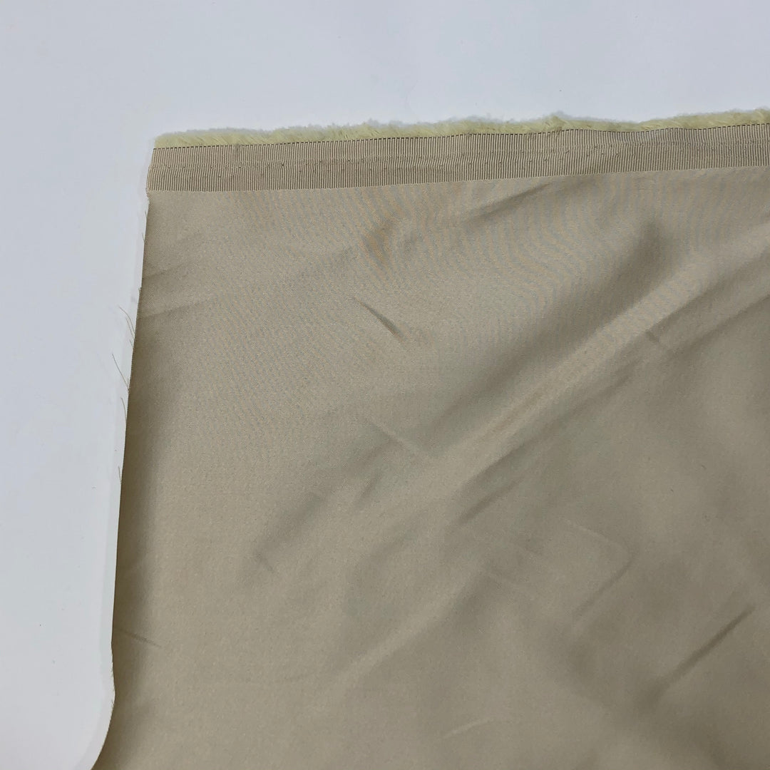 Holiday Beverage - Silk Cotton Woven - Champagne - 1/2 Meter - FABCYCLE Deadstock and Sustainble Fabrics and Sewing Supplies (4620970819697)