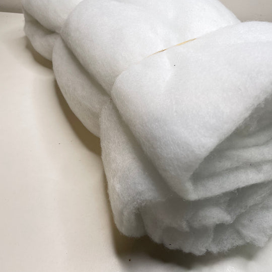 Bonded Batting - White - Individual - FABCYCLE Deadstock and Sustainble Fabrics and Sewing Supplies (6807854841969)