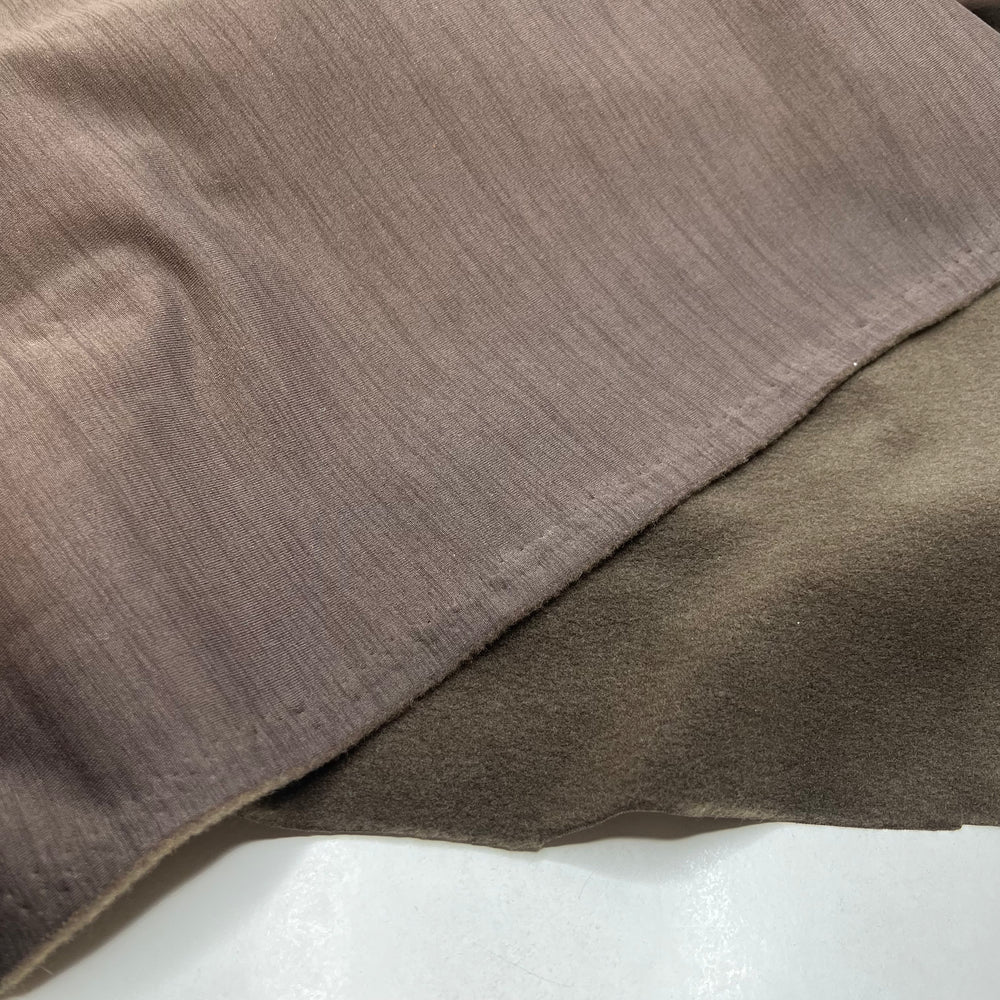 Hot Cocoa - Polartec Fleece Poly Knit - Dark Brown - Bundles - FABCYCLE Deadstock and Sustainble Fabrics and Sewing Supplies (6816521912433)