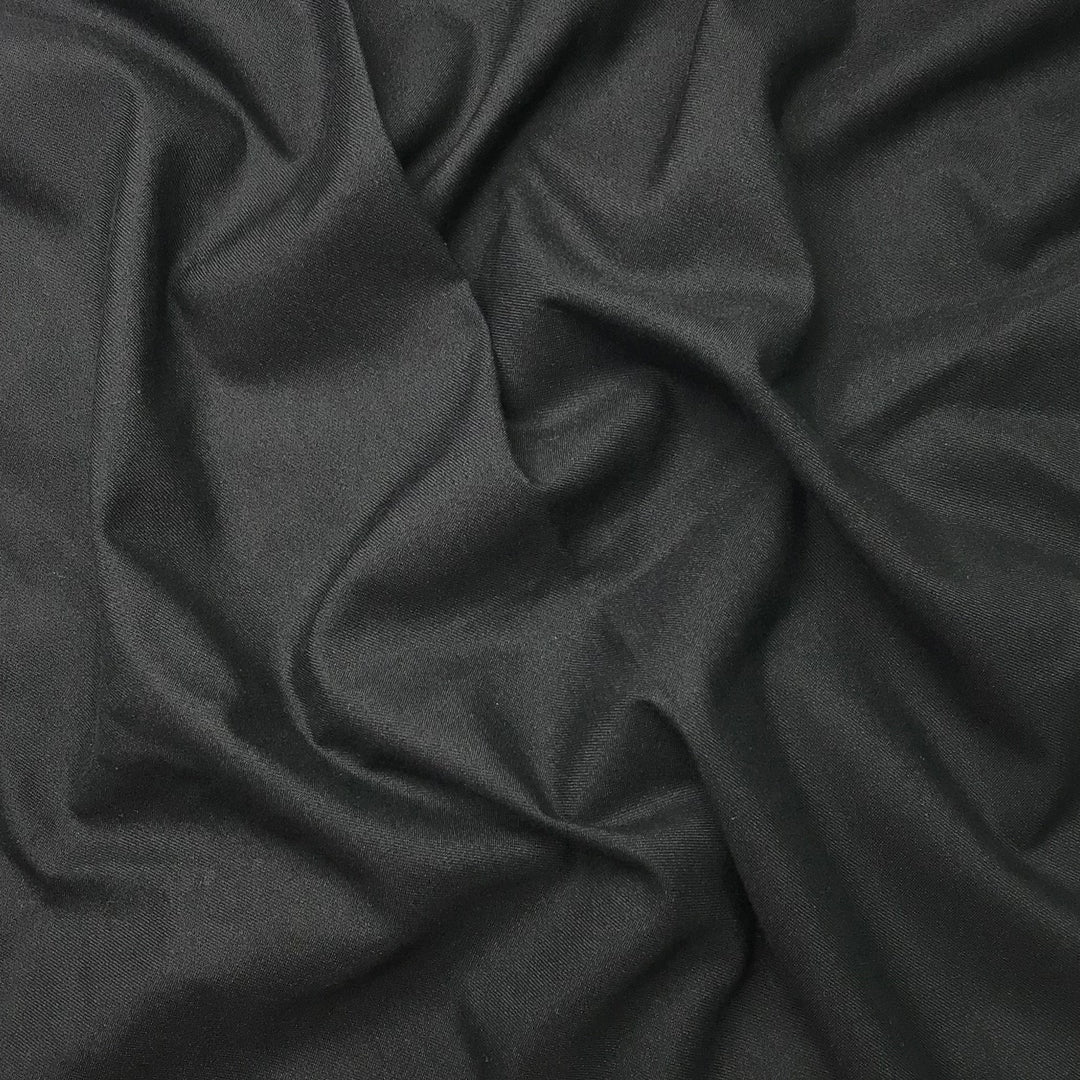 Serious Shorts - Brushed Natural Woven - Black - 1.6M Bundle - FABCYCLE Deadstock and Sustainble Fabrics and Sewing Supplies (6600918892657)