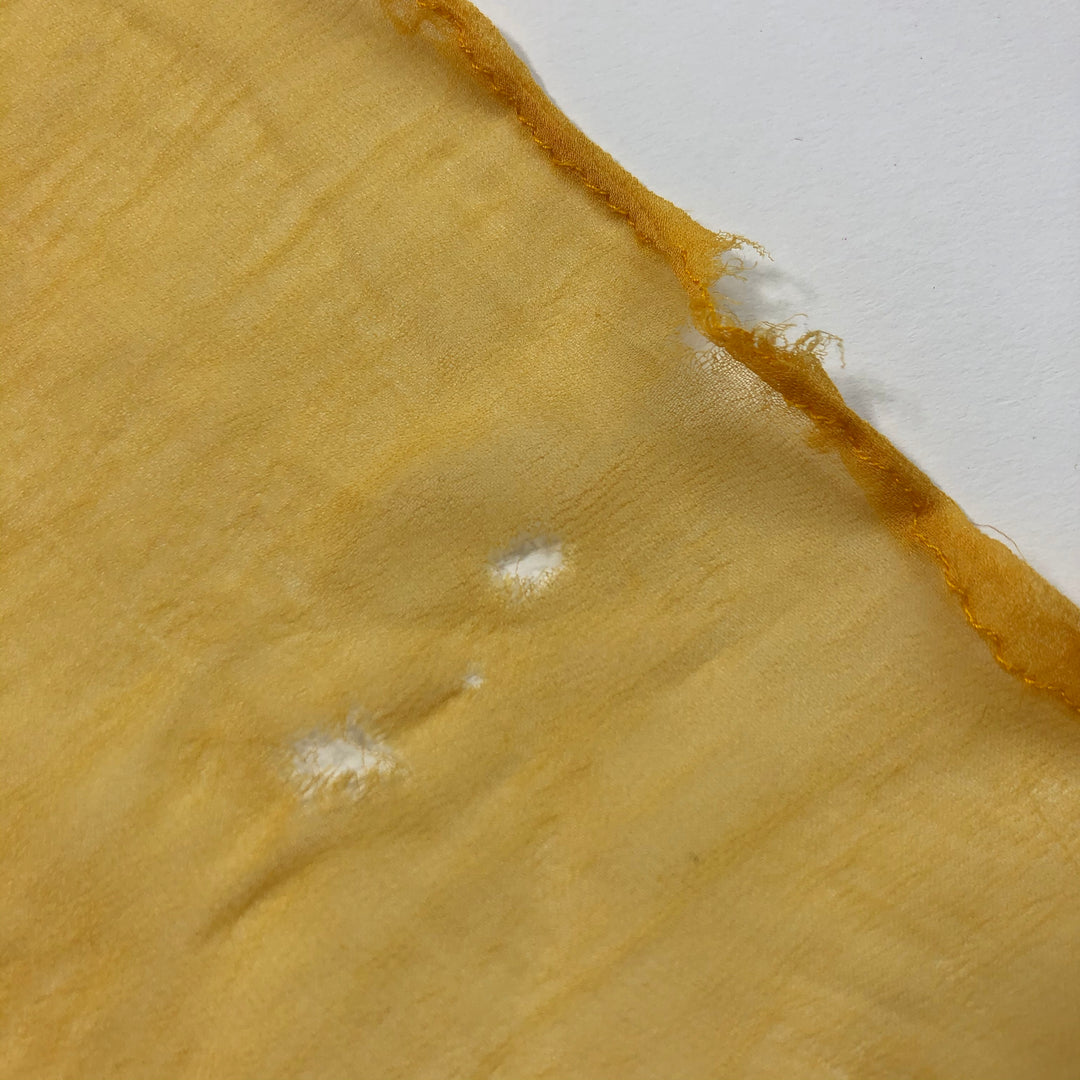 Astrological Sun - Silk Woven - Tumeric Yellow - 2.00M Bundle - FABCYCLE Deadstock and Sustainble Fabrics and Sewing Supplies (4612532764785)