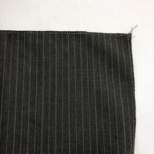 Chestnut Brown - Wool Woven - Taupe Brown / Silver - 1.08M Bundle - FABCYCLE Deadstock and Sustainble Fabrics and Sewing Supplies (4585803022449)