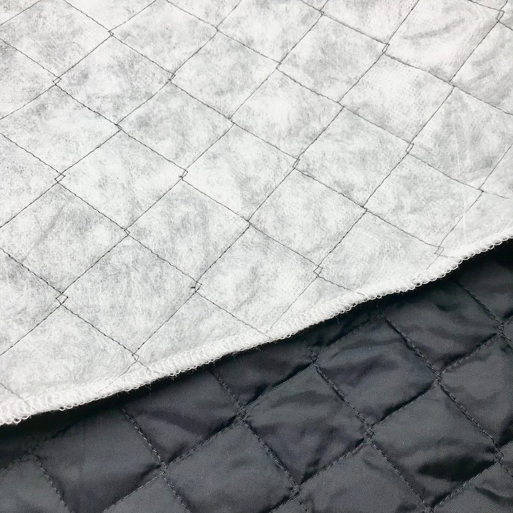 Summer Time Sleeping Bag - Quilted Top Poly Woven - Black - 2.7M Bundle - FABCYCLE Deadstock and Sustainble Fabrics and Sewing Supplies (6600921022577)