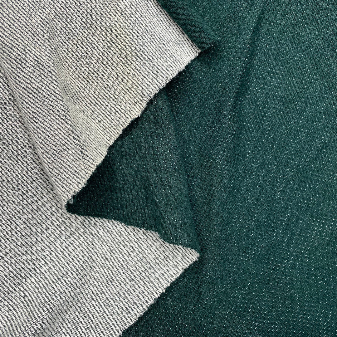 Greener Pastures - Cotton Blend Knit - Green/White - 2.7M Bundle - FABCYCLE Deadstock and Sustainble Fabrics and Sewing Supplies (6561085751409)