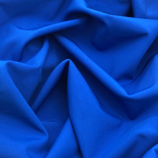 Inner Tube Blue - Polyester Woven - Bright Blue - 0.95M Bundle - FABCYCLE Deadstock and Sustainble Fabrics and Sewing Supplies (4590907064433)