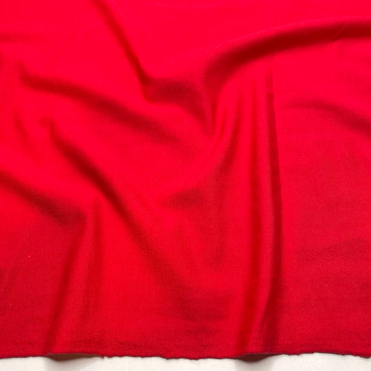 Cherry Berry - French Terry Cotton Blend Knit - Red - 2.8M Bundle - FABCYCLE Deadstock and Sustainble Fabrics and Sewing Supplies