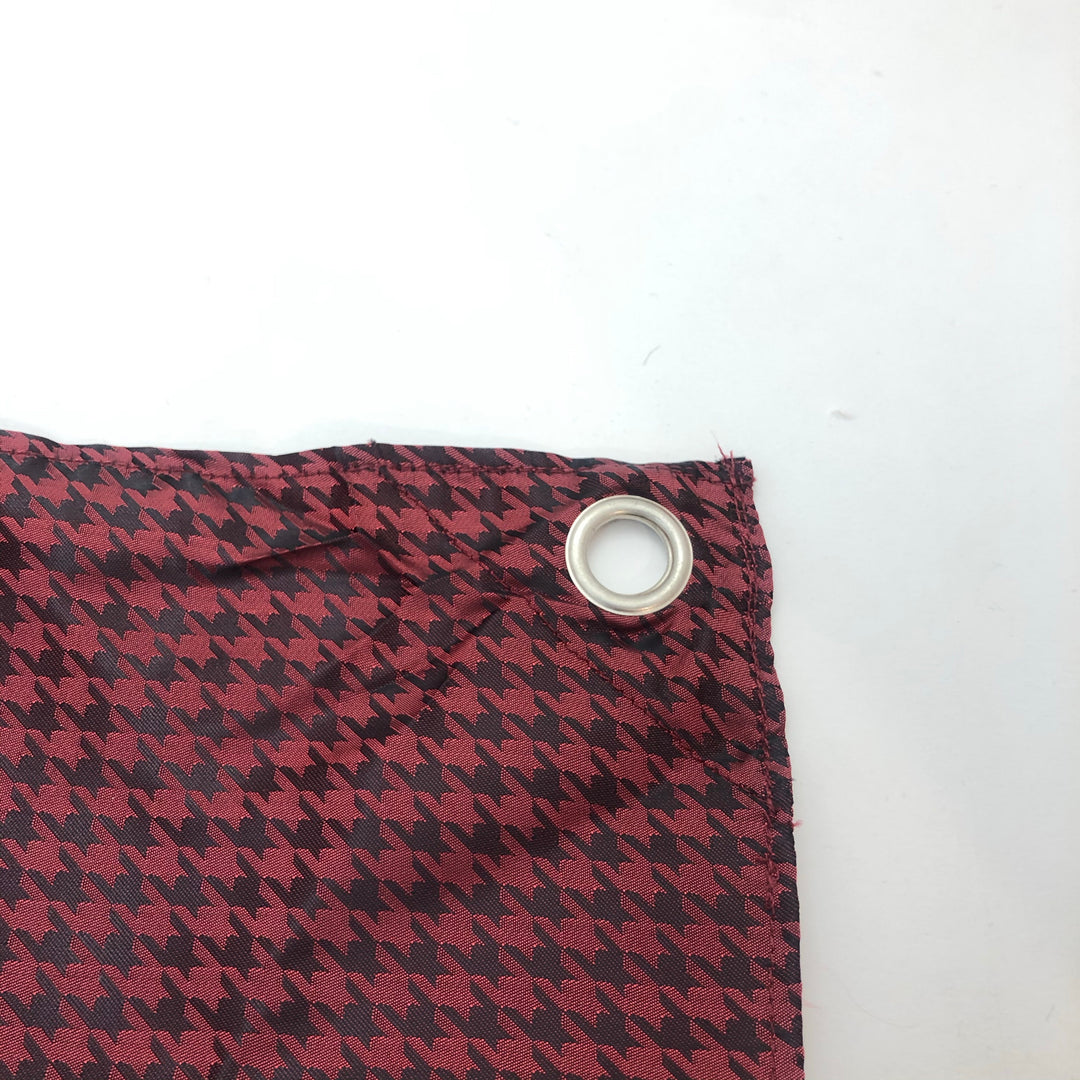 Ruby Tooth - Poly Lining - Red &amp; Black - Bundles - FABCYCLE Deadstock and Sustainble Fabrics and Sewing Supplies (4569857523825)