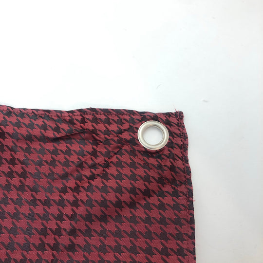 Ruby Tooth - Poly Lining - Red &amp; Black - Bundles - FABCYCLE Deadstock and Sustainble Fabrics and Sewing Supplies (4569857523825)