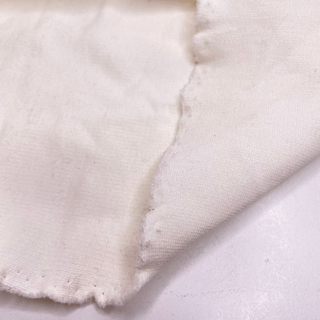 Thick Knit Pack - Cotton Blend - Off White - 3 Pack - FABCYCLE Deadstock and Sustainble Fabrics and Sewing Supplies