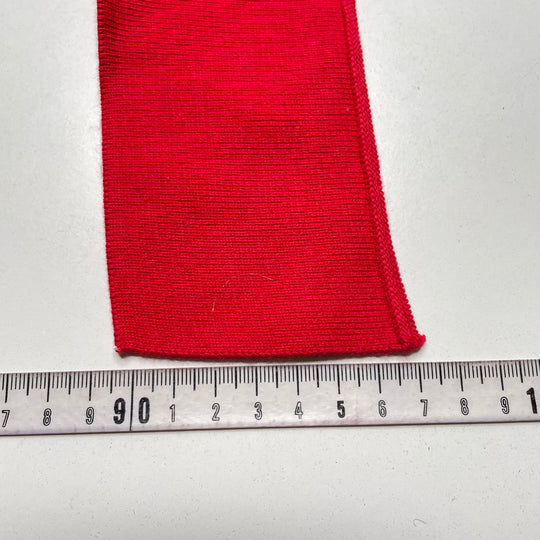 Collars Ribbing - Red - 10 Pack - FABCYCLE Deadstock and Sustainble Fabrics and Sewing Supplies (6822738067569)
