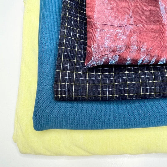 Small Bundle Mystery Pack - FABCYCLE Deadstock and Sustainble Fabrics and Sewing Supplies (6722253357169)