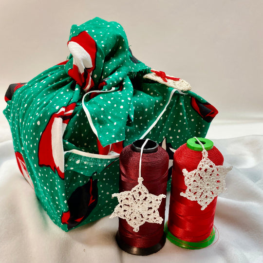 Mystery Furoshiki - Square Woven Bundles in size Small or Large - FABCYCLE Deadstock and Sustainble Fabrics and Sewing Supplies (4612856610929)