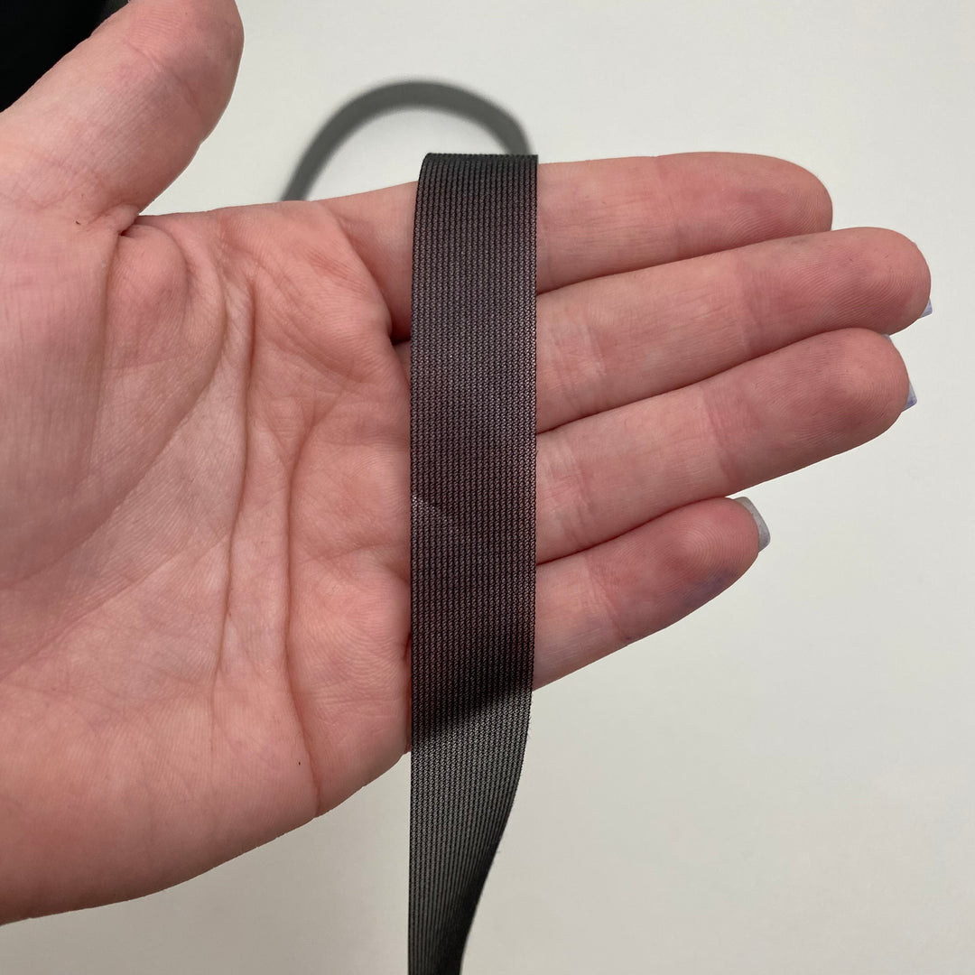 1/2" Bias Tape - Waterproofing Tape - Black - FABCYCLE Deadstock and Sustainble Fabrics and Sewing Supplies (6539844747377)