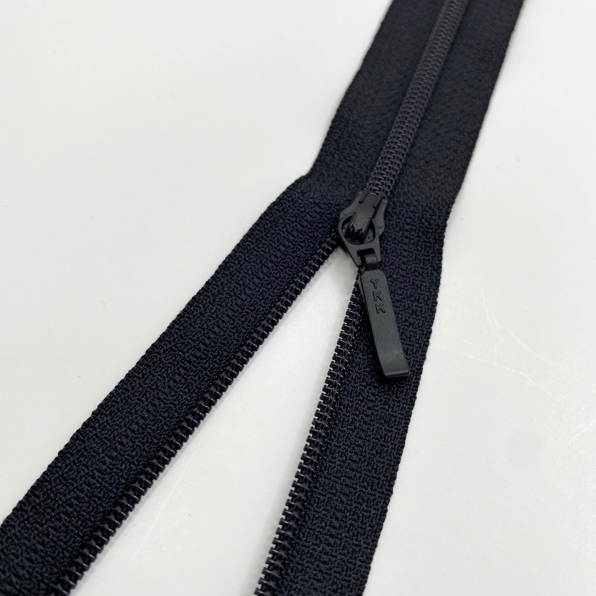 6 1/2” Coil Zipper - Closed-End - Black - 10 Pack - FABCYCLE Deadstock and Sustainble Fabrics and Sewing Supplies (6574594228337)