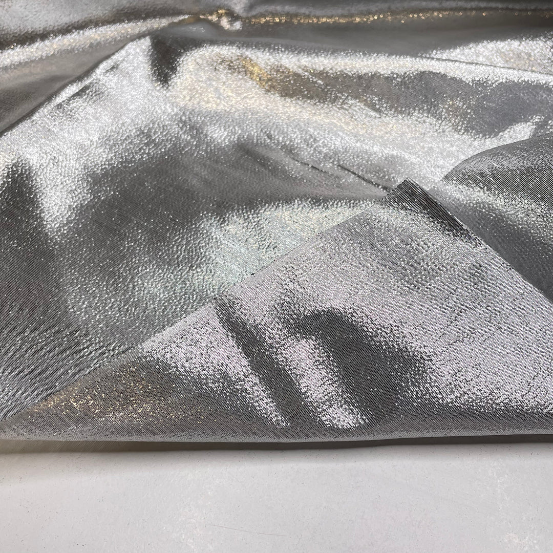 UB - Metal Man - Metallic Metal Woven - Silver - 3.7M Bundle - FABCYCLE Deadstock and Sustainble Fabrics and Sewing Supplies (6785705148529)