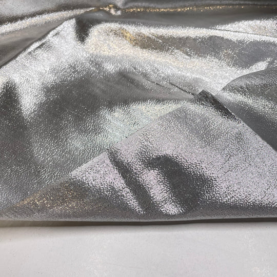 UB - Metal Man - Metallic Metal Woven - Silver - 3.7M Bundle - FABCYCLE Deadstock and Sustainble Fabrics and Sewing Supplies (6785705148529)