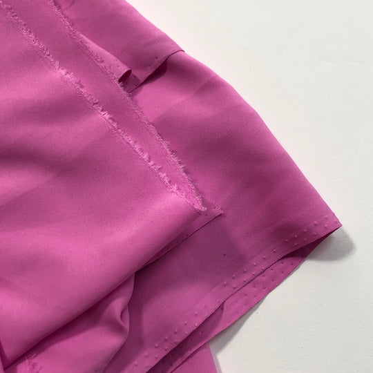 Chewing Gum - Polyester Woven - Barbie Pink - 3.12M Bundle - FABCYCLE Deadstock and Sustainble Fabrics and Sewing Supplies (4612530077809)