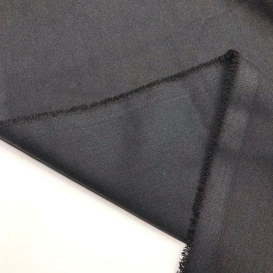 Serious Shorts - Brushed Natural Woven - Black - 1.6M Bundle - FABCYCLE Deadstock and Sustainble Fabrics and Sewing Supplies (6600918892657)
