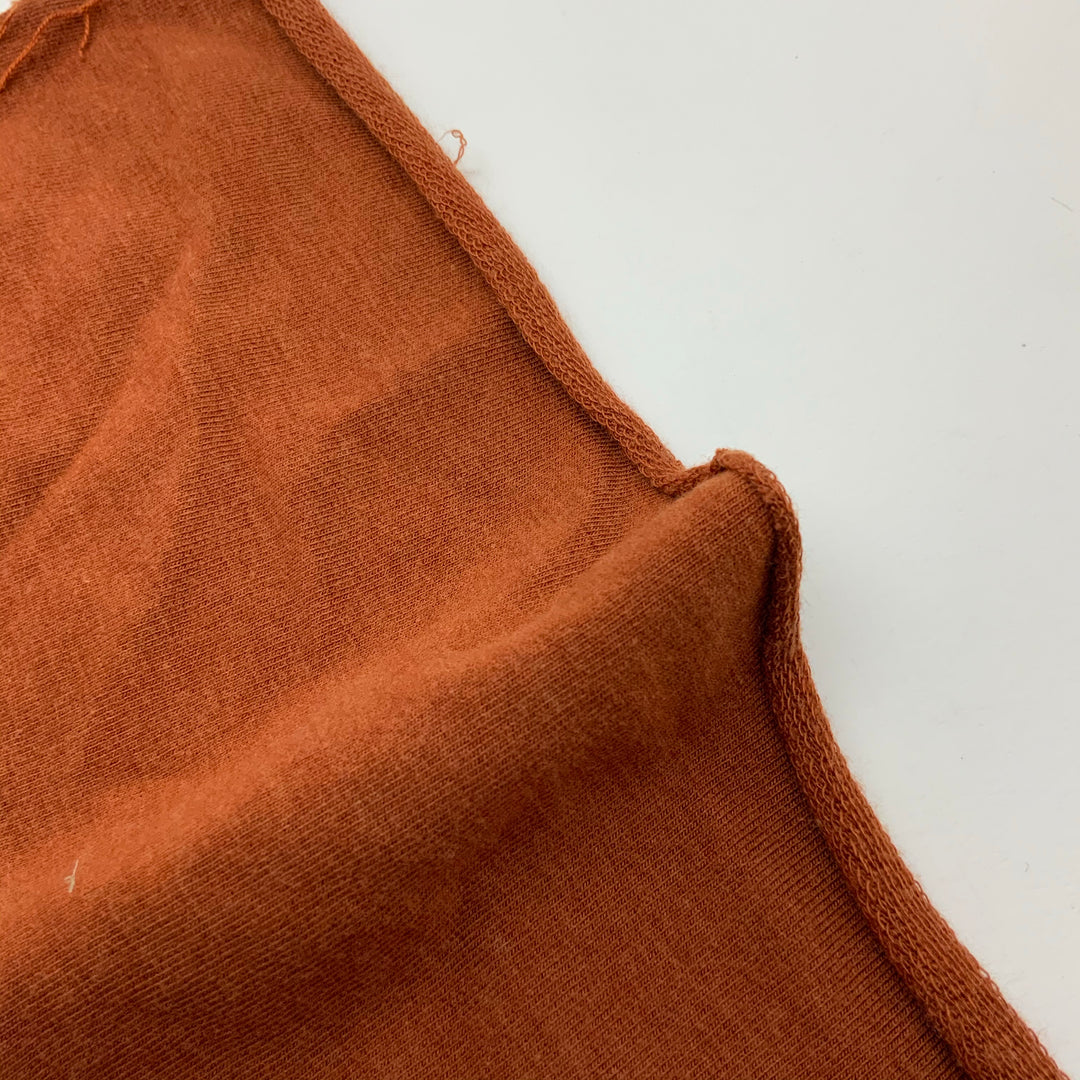 Sunbaked- Bamboo/Cotton Stretch Jersey - Orange - 1M Bundle - FABCYCLE Deadstock and Sustainble Fabrics and Sewing Supplies (4576049528945)
