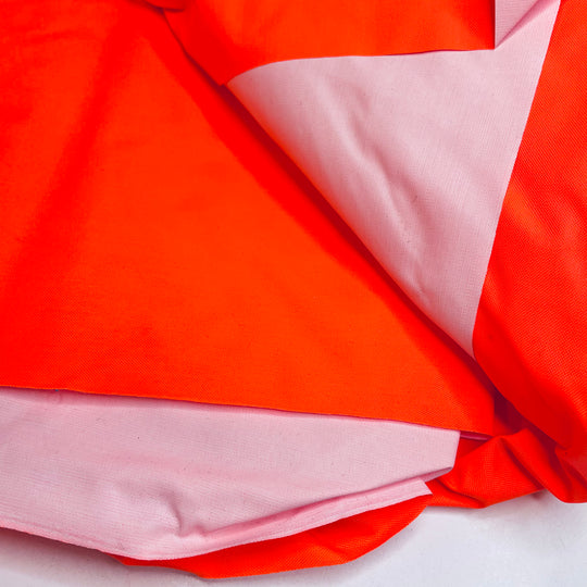 GWYG Orange - Waterproof Gortex Poly/Nylon Woven - Orange - Bundles - FABCYCLE Deadstock and Sustainble Fabrics and Sewing Supplies