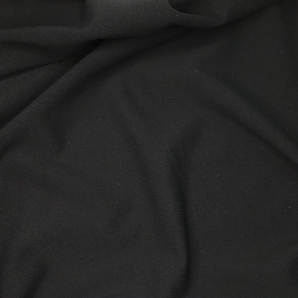 Arctic Night - Acrylic Blend Knit - Black - 2.6M Bundle - FABCYCLE Deadstock and Sustainble Fabrics and Sewing Supplies (6575614853233)