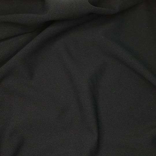 Arctic Night - Acrylic Blend Knit - Black - 2.6M Bundle - FABCYCLE Deadstock and Sustainble Fabrics and Sewing Supplies (6575614853233)