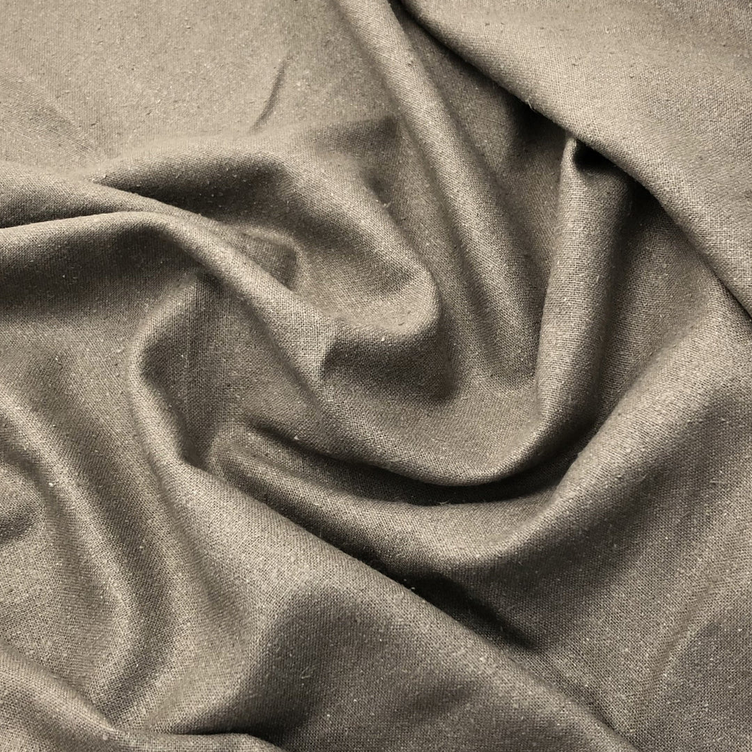 Haunted House - Cotton Linen Woven - Taupe Brown - 1.61M Bundle - FABCYCLE Deadstock and Sustainble Fabrics and Sewing Supplies (4600667963505)