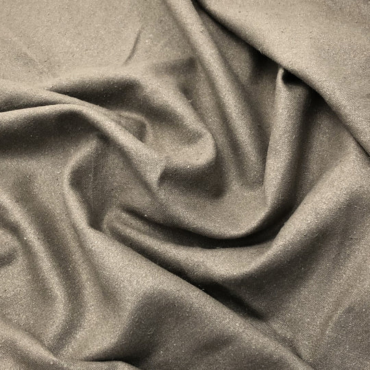Haunted House - Cotton Linen Woven - Taupe Brown - 1.61M Bundle - FABCYCLE Deadstock and Sustainble Fabrics and Sewing Supplies (4600667963505)
