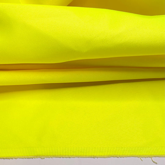 The Yellow Jersey - Waterproof Poly Woven - Yellow - 2M Bundle - FABCYCLE Deadstock and Sustainble Fabrics and Sewing Supplies