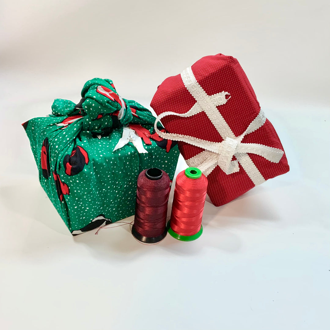 Mystery Furoshiki - Square Woven Bundles in size Small or Large - FABCYCLE Deadstock and Sustainble Fabrics and Sewing Supplies (4612856610929)