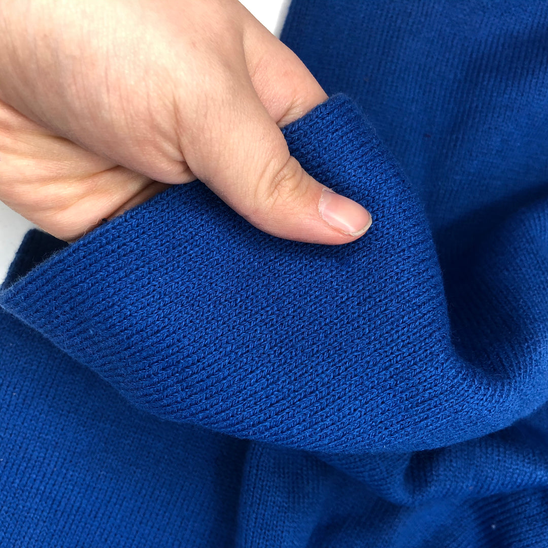 Sapphire - Acrylic Blend Knit - Royal Blue - 1.15M Bundle - FABCYCLE Deadstock and Sustainble Fabrics and Sewing Supplies (4631736615025)