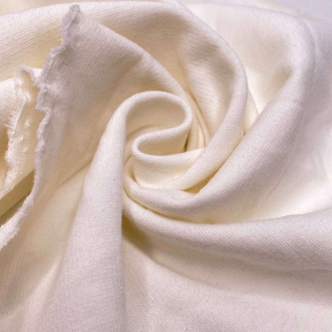 Thick Knit Pack - Cotton Blend - Off White - 3 Pack - FABCYCLE Deadstock and Sustainble Fabrics and Sewing Supplies